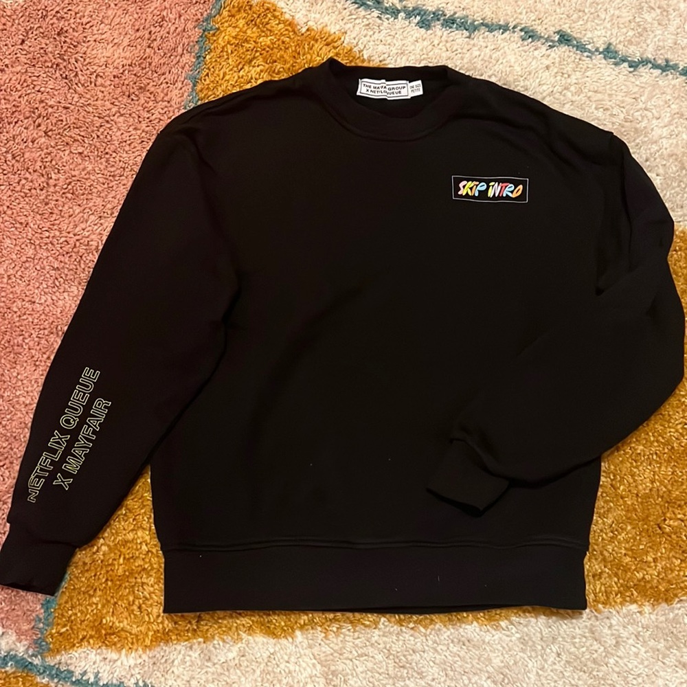 Mayfair Group X Netflix Queue Crew Neck